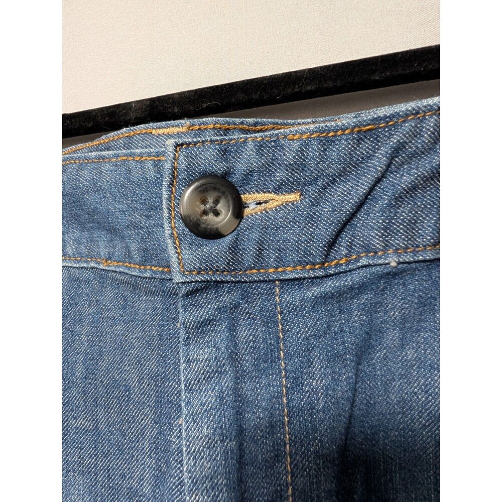 Gap Jeans Women's Medium Wash Denim Blue Jean Mini Skirt Casual Classic Size 10 - Picture 3 of 8
